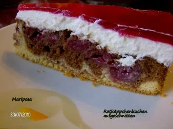 Rezept: Rotkäppchen-Torte Bild Nr. 2 Rotkäppchen-Torte - Rezept - Bild Nr. 2