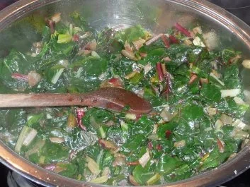 Rezept: Pasta: Mangold - Nudelpfanne Bild Nr. 2 Pasta: Mangold - Nudelpfanne - Rezept - Bild Nr. 2