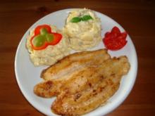 Pangasiusfilet mit Kartoffelsalat - Rezept