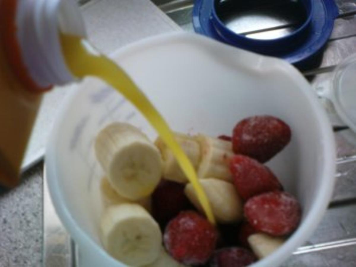 Erdbeer-Bananen-smoothie - Rezept - Bild Nr. 6