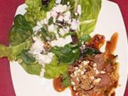 Tafelspitzsülze mit herbstlichem Salat und Senfsaaten-Vinaigrette - Rezept
