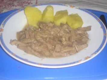 Geröstete Leber - Rezept