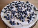 Käsekuchen mit Blaubeeren ohne Boden - Rezept