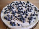 Käsekuchen mit Blaubeeren ohne Boden - Rezept