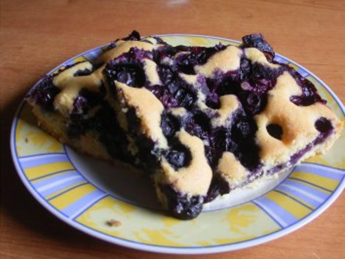 Bilder für Mein Blaubeer-Kuchen - Rezept