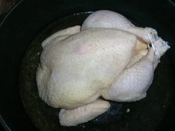 Maispoularde mit Mascarpone Sauce an lauwarmen Fenchelsalat - Rezept - Bild Nr. 4