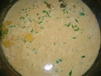 Maispoularde mit Mascarpone Sauce an lauwarmen Fenchelsalat - Rezept - Bild Nr. 7