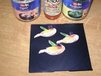 Essbare Löffel ( Partysnack ) - Rezept