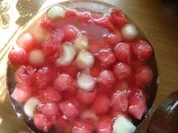 Melonen-Bowle - Rezept