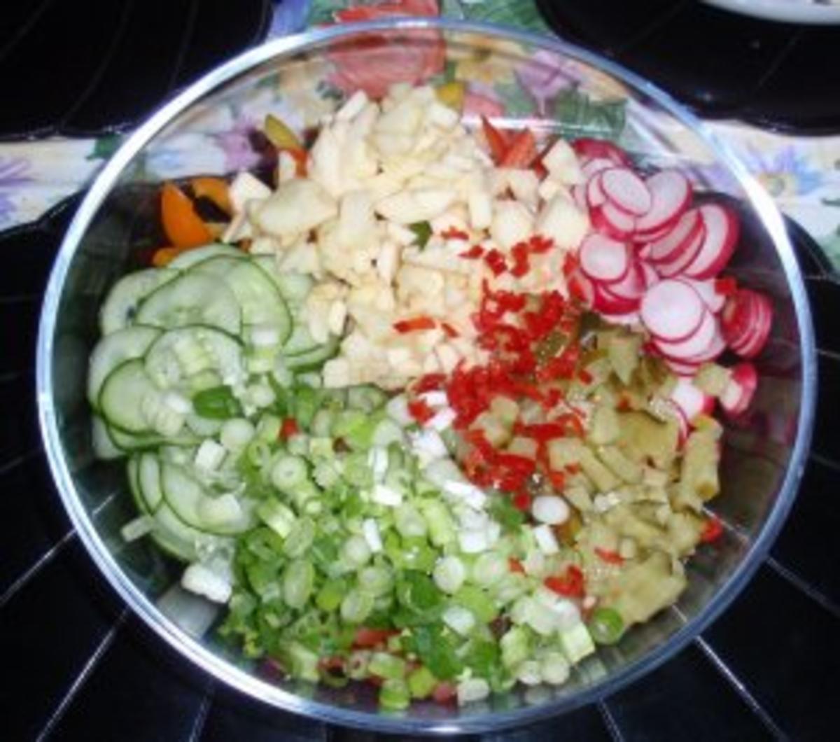 Sommer-Kartoffel-Salat a la Linda - Rezept - Bild Nr. 4