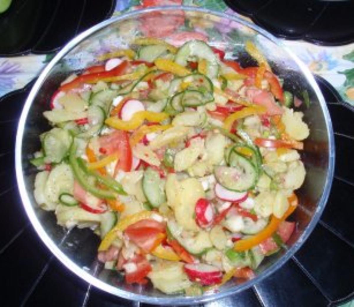 Sommer-Kartoffel-Salat a la Linda - Rezept - Bild Nr. 7