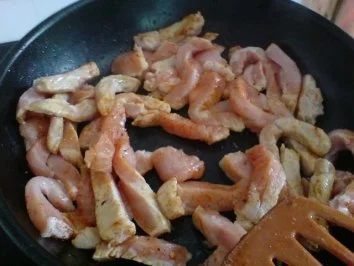 Schnitzel-Gemüse-Pfanne - Rezept - Bild Nr. 8