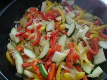 Schnitzel-Gemüse-Pfanne - Rezept - Bild Nr. 12