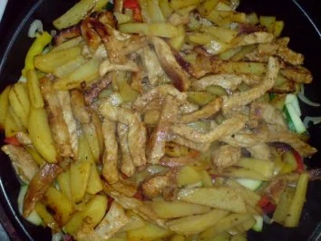 Schnitzel-Gemüse-Pfanne - Rezept - Bild Nr. 13