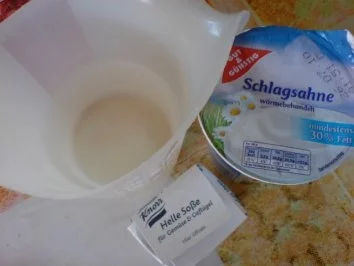 Hachfleischbällchen in Erbsen-Möhren-Soße - Rezept - Bild Nr. 8