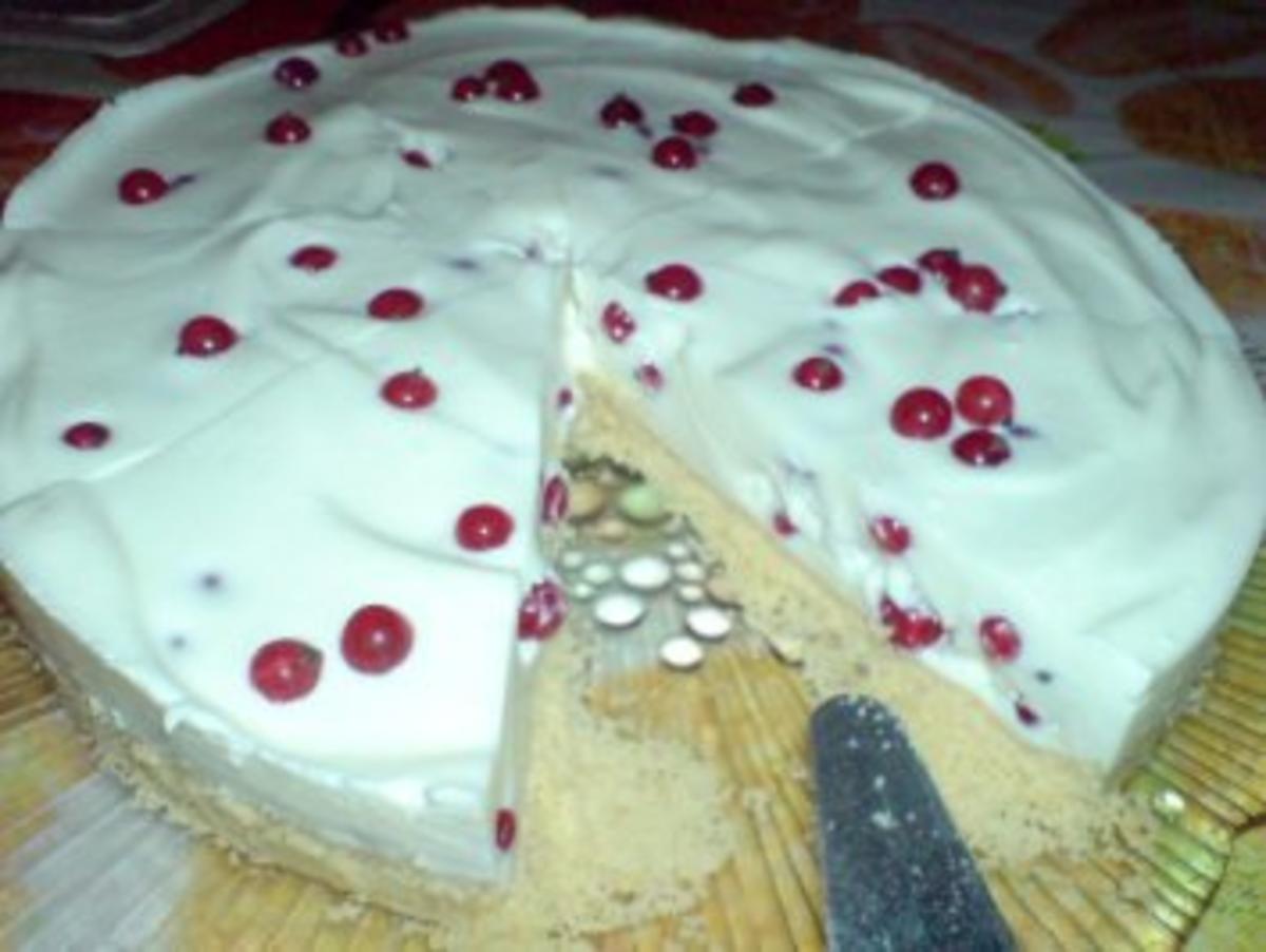 Bilder für Frischkäse-Torte mal mit und mal ohne Johannisbeeren - Rezept