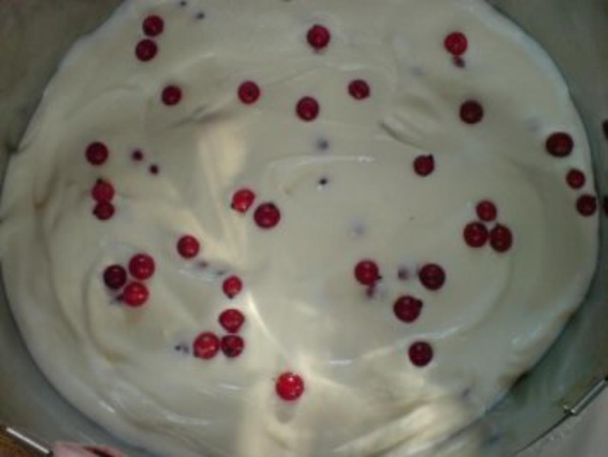 Frischkäse-Torte mal mit und mal ohne Johannisbeeren - Rezept - Bild Nr. 10