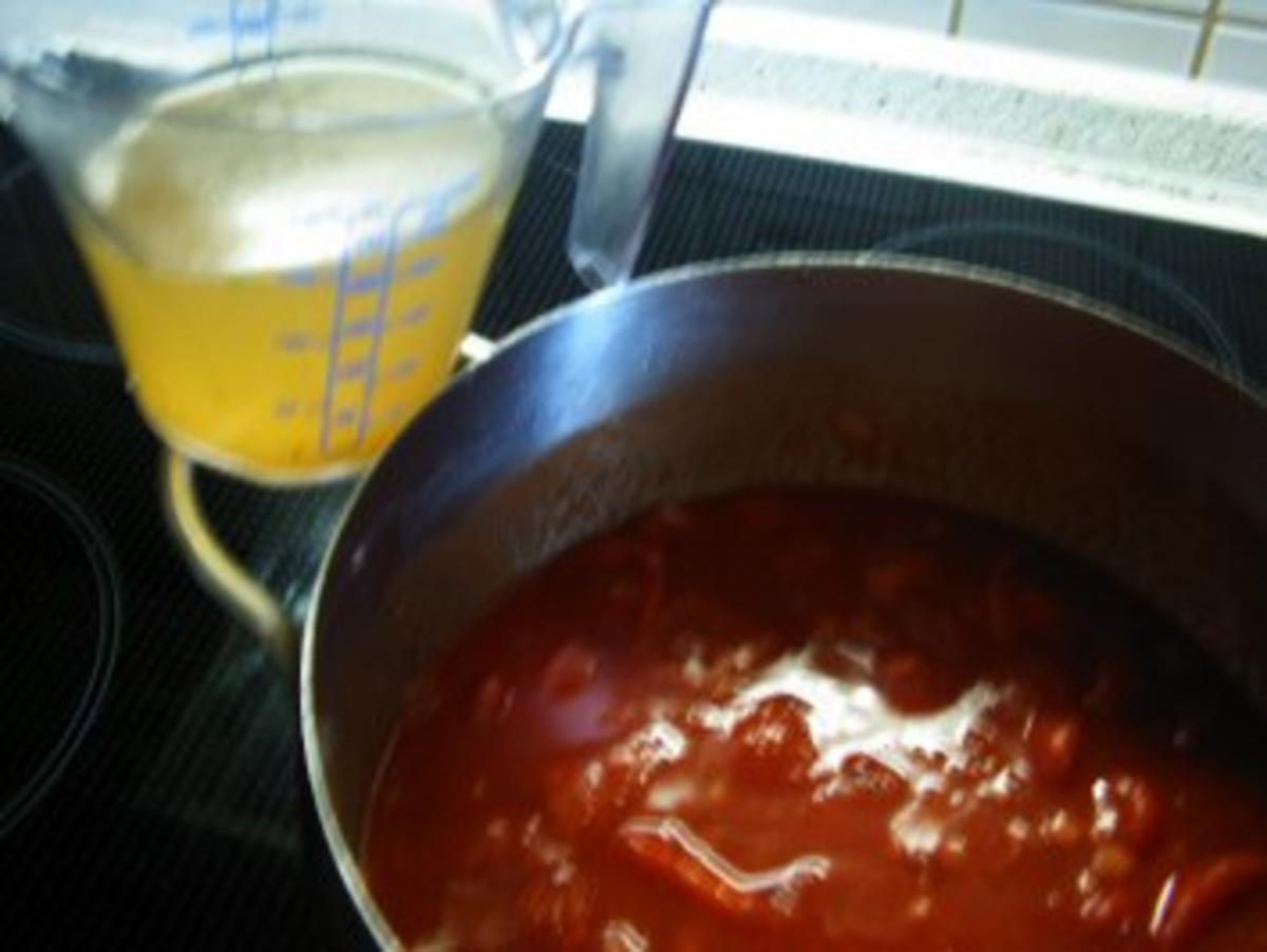 Tomatensuppe aus frische Gartentomaten - Rezept - Bild Nr. 7
