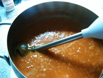 Tomatensuppe aus frische Gartentomaten - Rezept - Bild Nr. 10