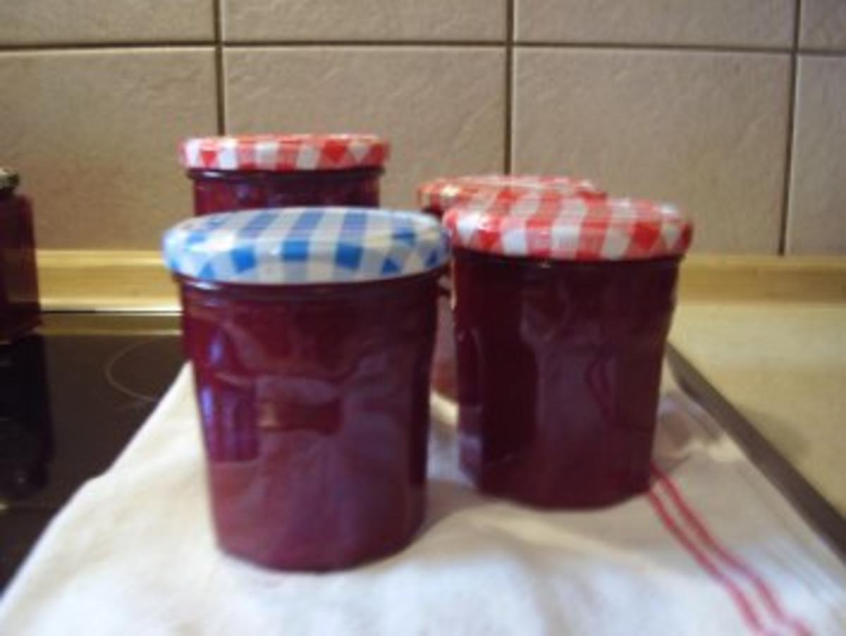 Bilder für Johannisbeermarmelade mit Melone - Rezept