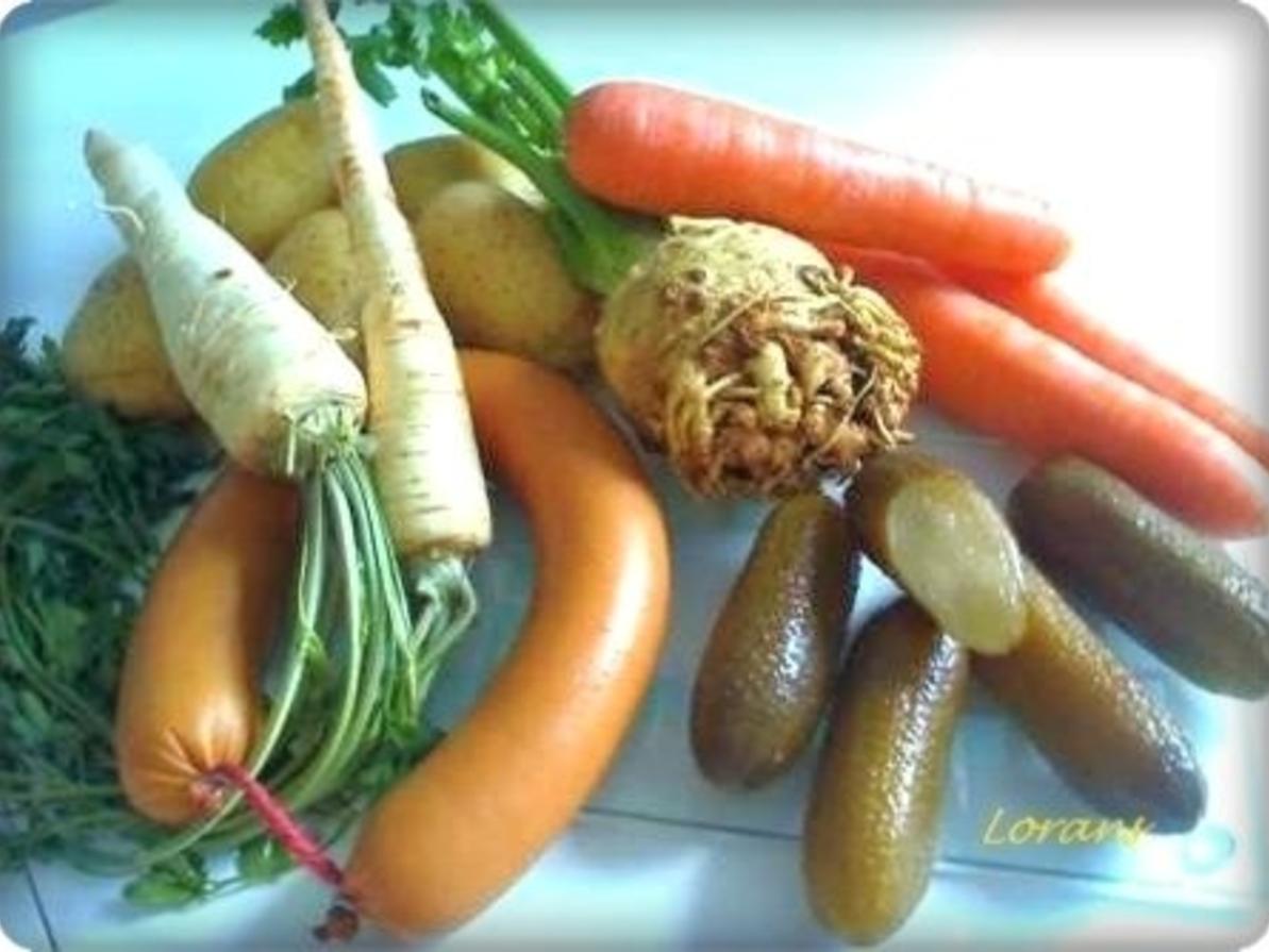 Salat: Kartoffelsalat mit Krakauer Würstchen - einfach - von 2010Herford
