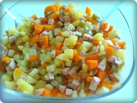 Salat: Kartoffelsalat mit Krakauer Würstchen - Rezept - Bild Nr. 5