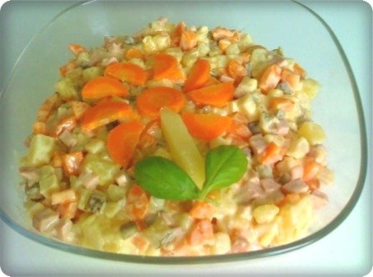 Salat: Kartoffelsalat mit Krakauer Würstchen - Rezept - Bild Nr. 9
