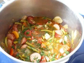 Rezept: Bohnen - Paprika - Eintopf Bild Nr. 8 Bohnen - Paprika - Eintopf - Rezept - Bild Nr. 8