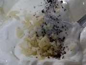 Gebackene Süßkartoffel mit Joghurthaube - Rezept - Bild Nr. 5