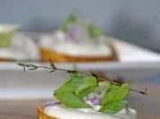 Gebackene Süßkartoffel mit Joghurthaube - Rezept