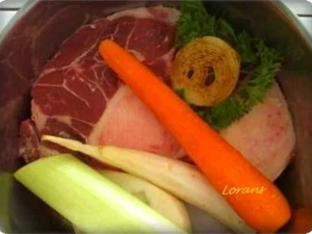 Rindfleischsuppe - Basis für eine Fleischbrühe - Rezept - Bild Nr. 8