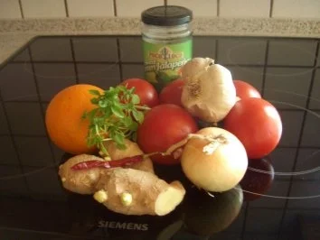 Tomatensauce teuflisch - exotisch - Rezept