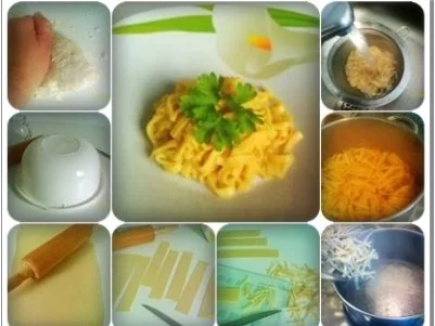 Rezept: Nudeln - Nudelteig ohne Ei Bild Nr. 2 Nudeln - Nudelteig ohne Ei - Rezept - Bild Nr. 2