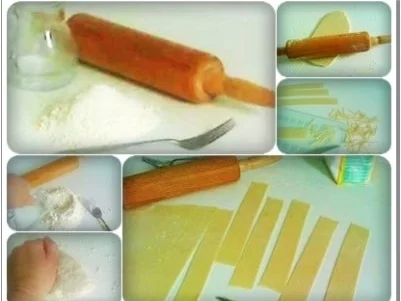 Rezept: Nudeln - Nudelteig ohne Ei Bild Nr. 13 Nudeln - Nudelteig ohne Ei - Rezept - Bild Nr. 13