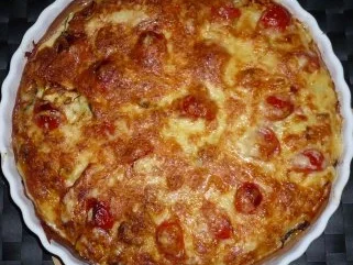 Gemüsekuchen mit Quark-Öl-Teig - Rezept - Bild Nr. 2