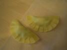 Ravioli mit Ziegenkäse-Rucola-Füllung in Cognac-Sahne-Sauce - Rezept