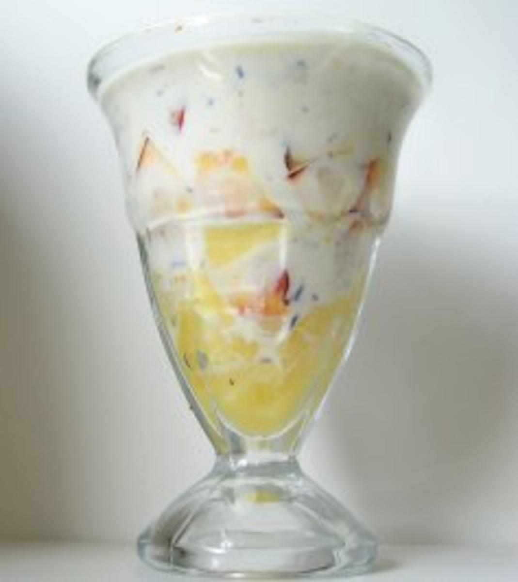 Dessert: Obst-Salat mit Joghurt - Rezept