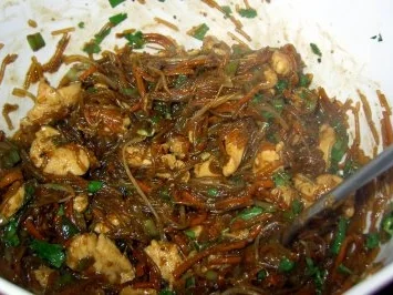 Frühlingshafte Hähnchenrollen - Rezept - Bild Nr. 8