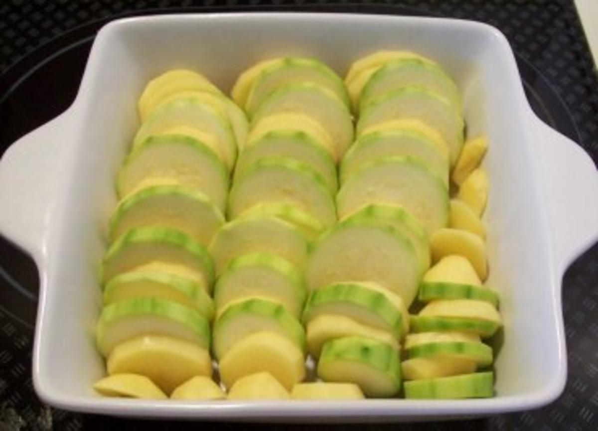 Auflauf: Kartoffel-Zucchini-Gratin - Rezept - Bild Nr. 2