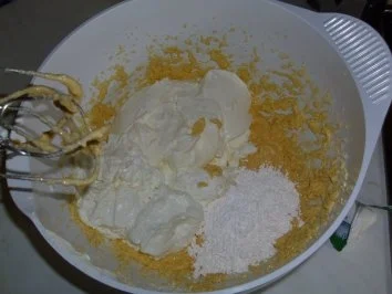 Rezept: Kuchen/Torte...Schmandkuchen mit Blaubeeren Bild Nr. 3 Kuchen/Torte...Schmandkuchen mit Blaubeeren - Rezept - Bild Nr. 3