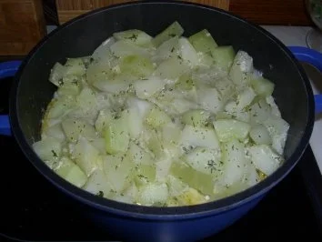 Rezept: Schmorgurken Bild Nr. 5 Schmorgurken - Rezept - Bild Nr. 5