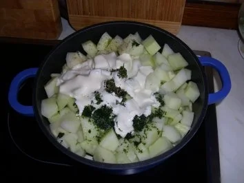 Rezept: Schmorgurken Bild Nr. 4 Schmorgurken - Rezept - Bild Nr. 4