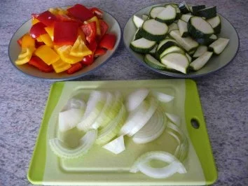 Geflügel - Putenkeule an Sommergemüse - Rezept - Bild Nr. 8