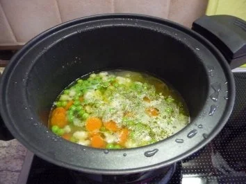 Rezept: Geflügel - Gemüsefrikasee Bild Nr. 2 Geflügel - Gemüsefrikasee - Rezept - Bild Nr. 2