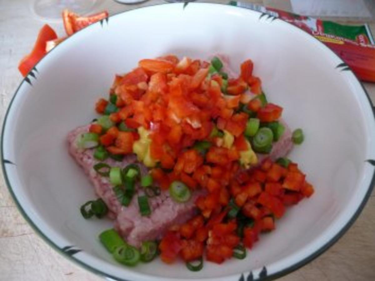 Hackfleisch : Putenhack Gemüse Frikadelle - einfach - von Forelle1962