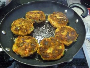 Rezept: Hackfleisch : Putenhack - Gemüse - Frikadelle Bild Nr. 5 Hackfleisch : Putenhack - Gemüse - Frikadelle - Rezept - Bild Nr. 5