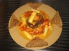 Frikadellen mal ganz anders...mit Spargel-Tomaten-Gemüse - Rezept
