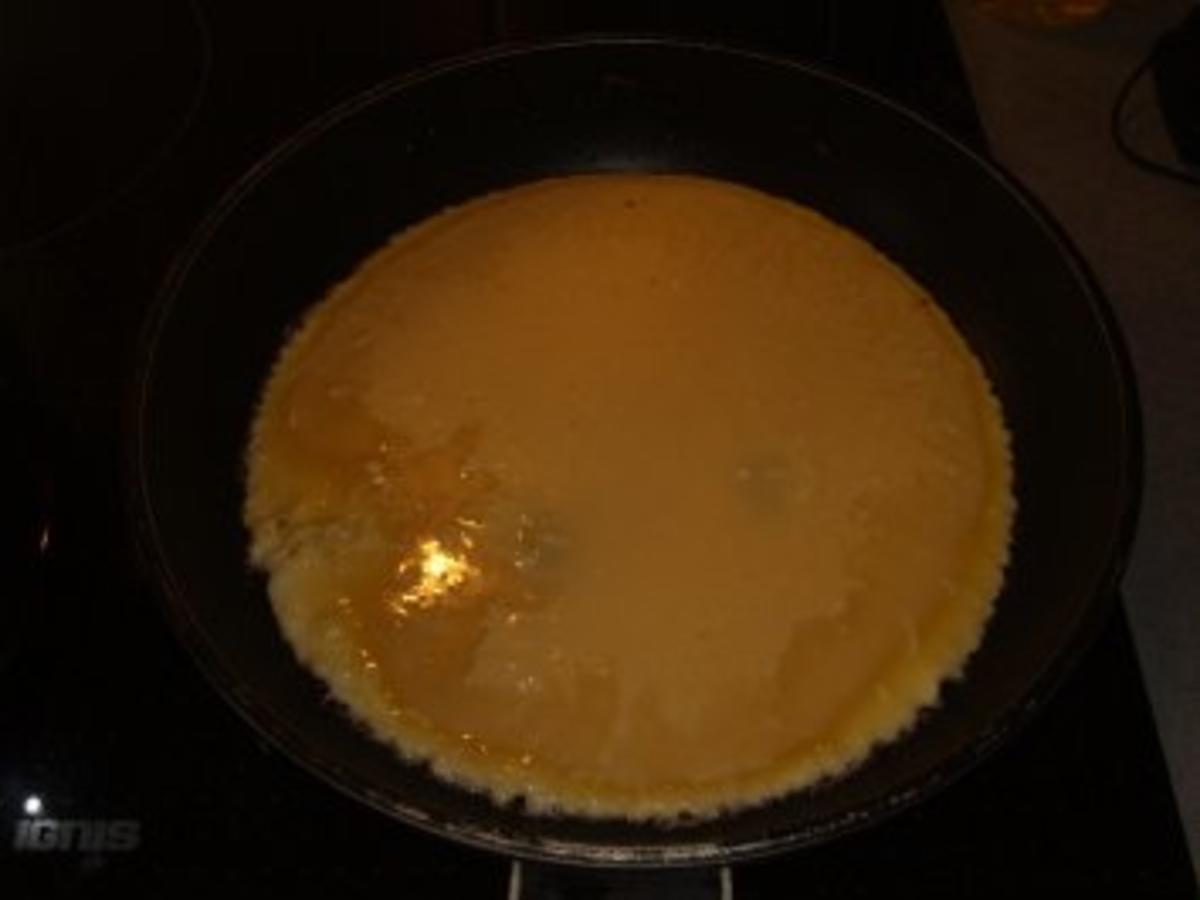 Pfannkuchen: Omelettes mit Champignons und Schinken - einfach - von ...
