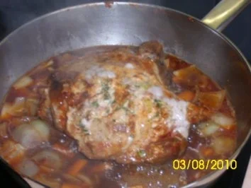 Rezept: Nackenbraten gefüllt mit Kruste Bild Nr. 2 Nackenbraten gefüllt mit Kruste - Rezept - Bild Nr. 2