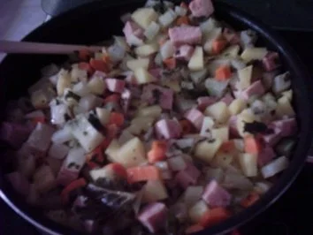 Gemüse-Jagdwurst-Pfanne - Rezept - Bild Nr. 4